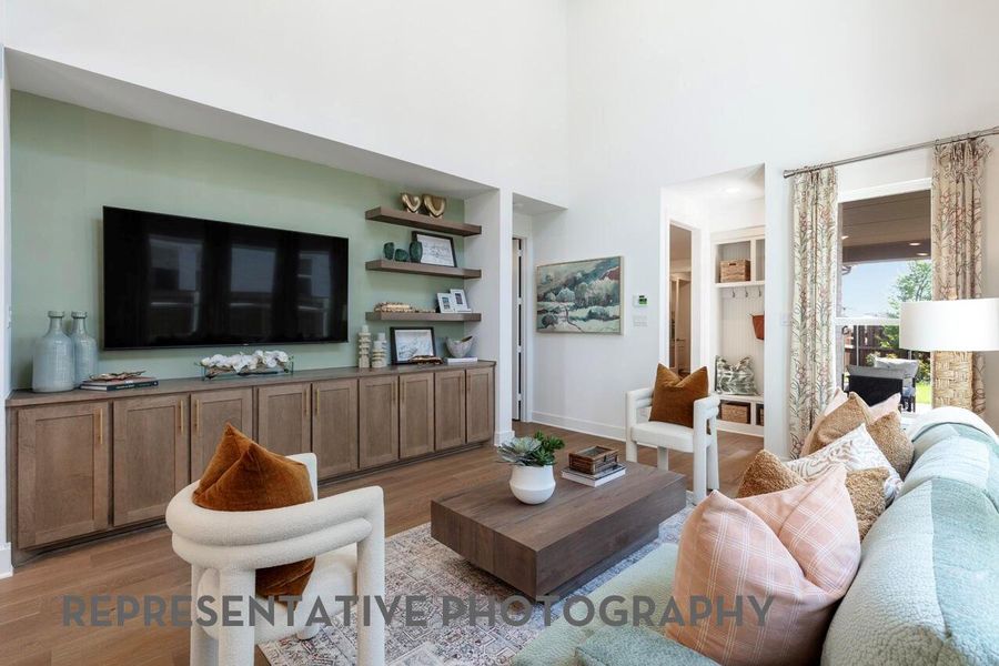 Furnished interior view inside a new home in Indigo, Richmond (Image 13).