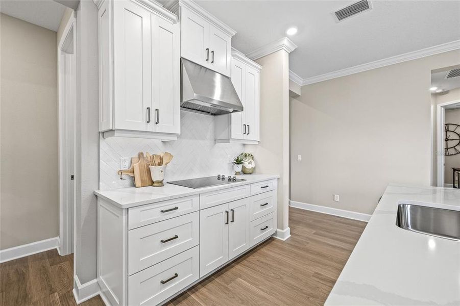 Furnished interior view inside a new home in Tiburon, Nokomis (Image 42).