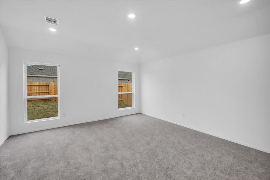 Pics are not of actual home.  They are a representative of a home of the same floor plan