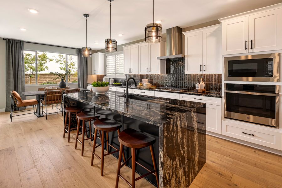 Furnished interior view inside a new home in Waterston Central, Gilbert (Image 5).
