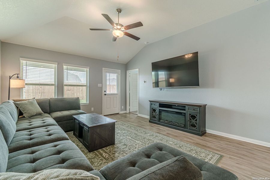 Furnished interior view inside a new home in Willow Point, San Antonio (Image 36).