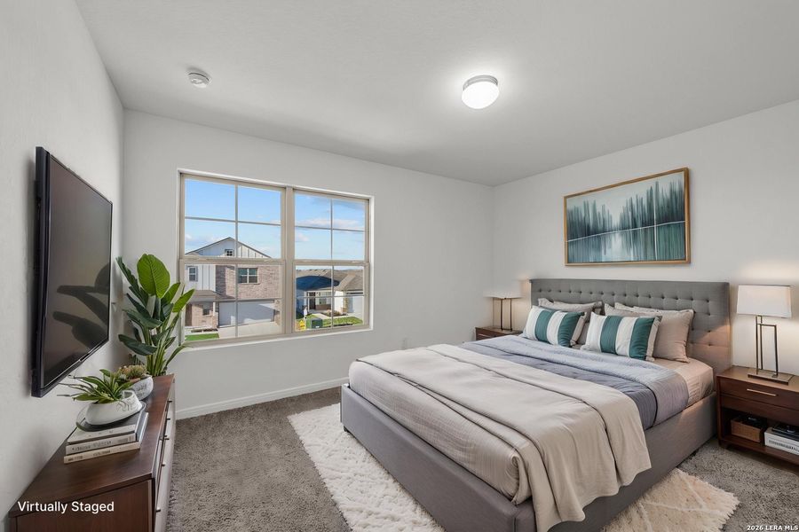 Furnished interior view inside a new home in Winding Brook, San Antonio (Image 7).