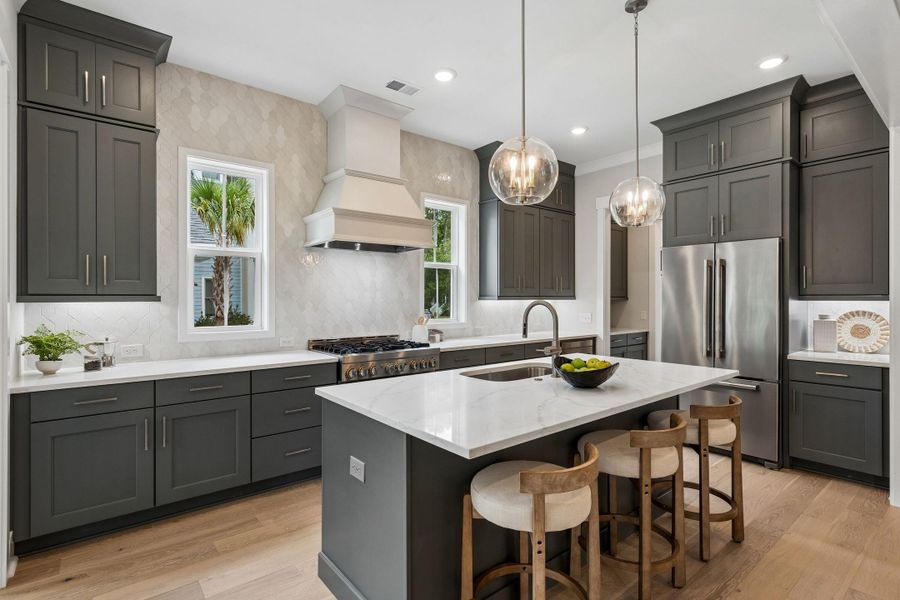 Furnished interior view inside a new home in , Wando (Image 44).