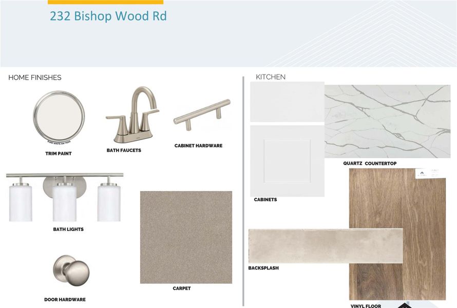 Sample of building materials used in homes in Heritage, Dripping Springs (Image 27).
