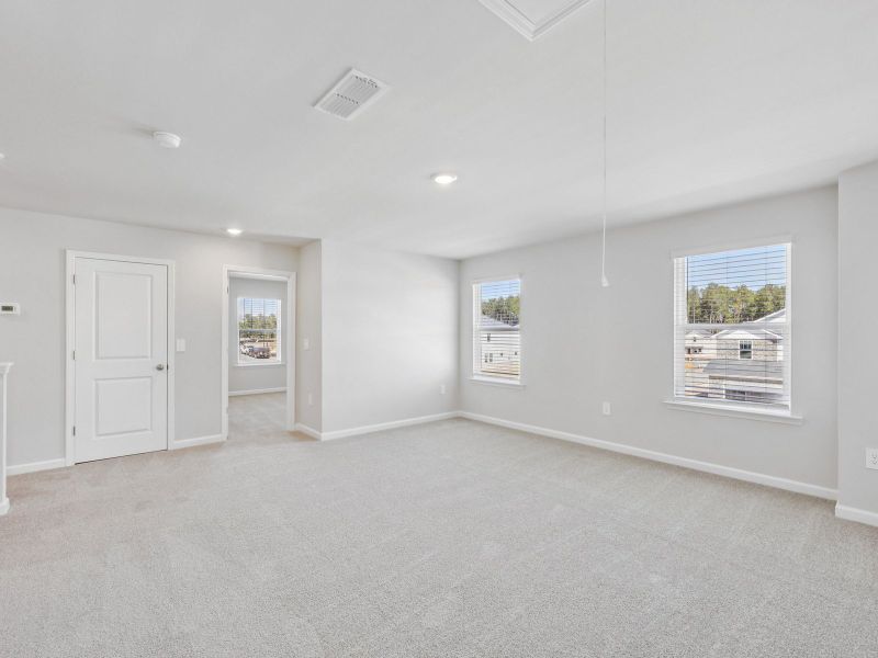 Spacious, unfurnished interior of a new home in Parkside at Grayson, Grayson (Image 13).