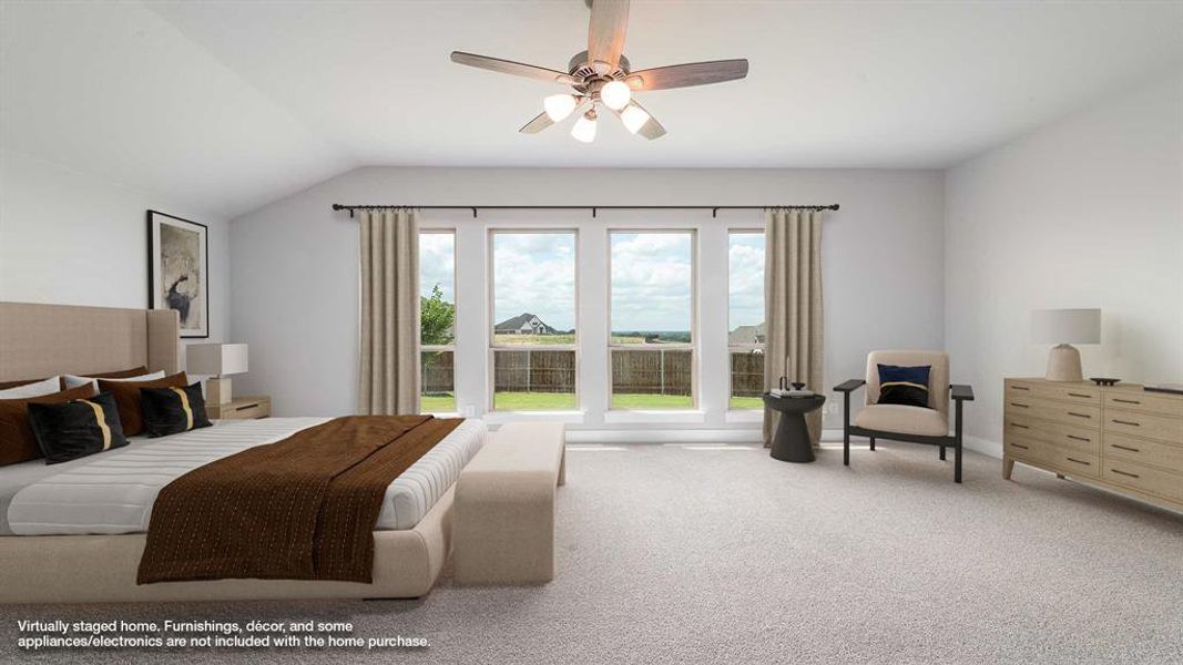 Furnished interior view inside a new home in Talon Hills 60'/70', Fort Worth (Image 6). Furnished interior view inside a new home in Talon Hills 60'/70', Fort Worth (Image 6).