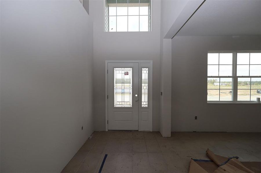 In-progress construction of a new home in Center Lake on the Park, St. Cloud, FL (Image 22).