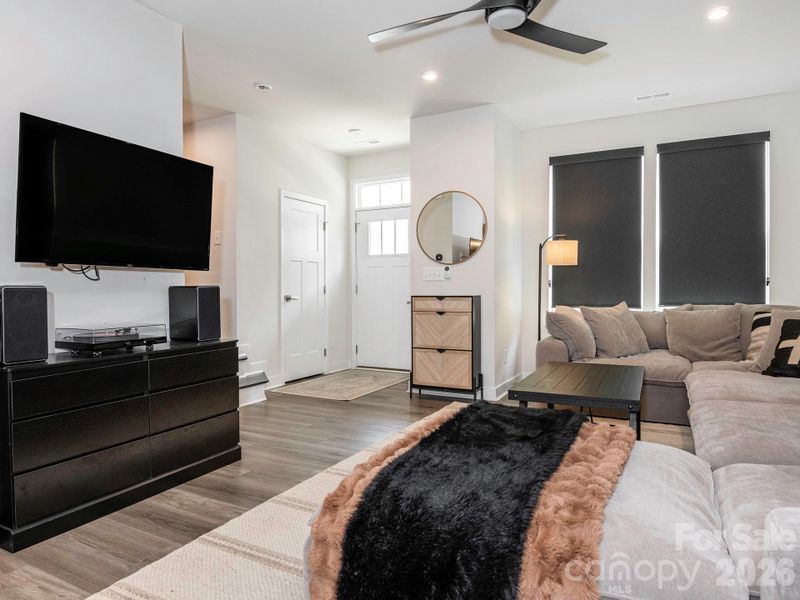 Furnished interior view inside a new home in , Charlotte (Image 23).