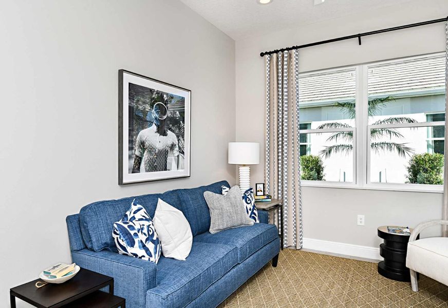 Furnished interior view inside a new home in Avelina, Venice (Image 30).