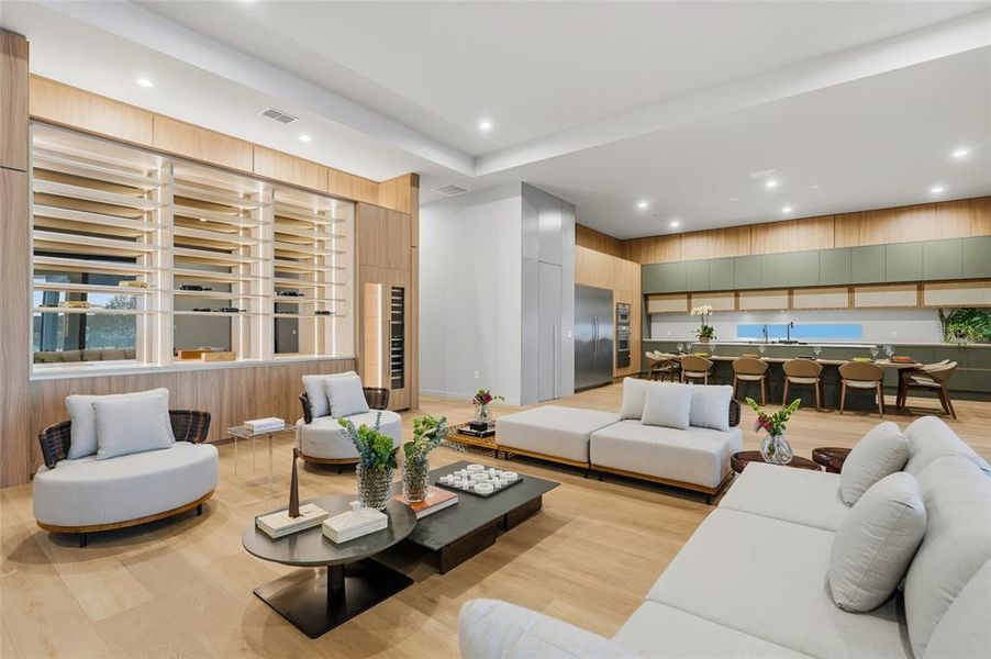 Furnished interior view inside a new home in , Montverde (Image 9).