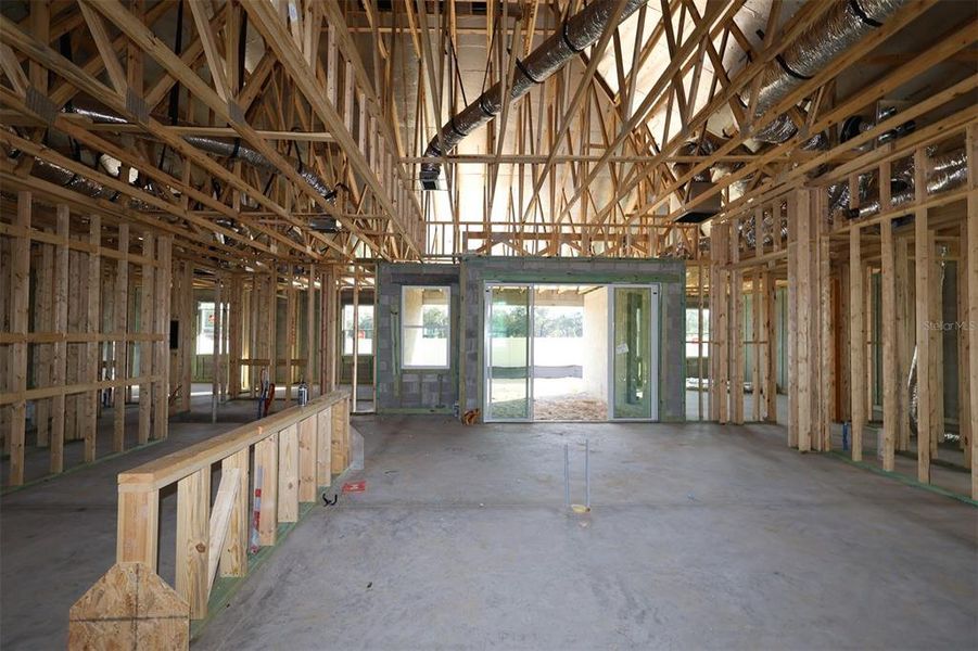In-progress construction of a new home in Willow Run, Apopka, FL (Image 4).