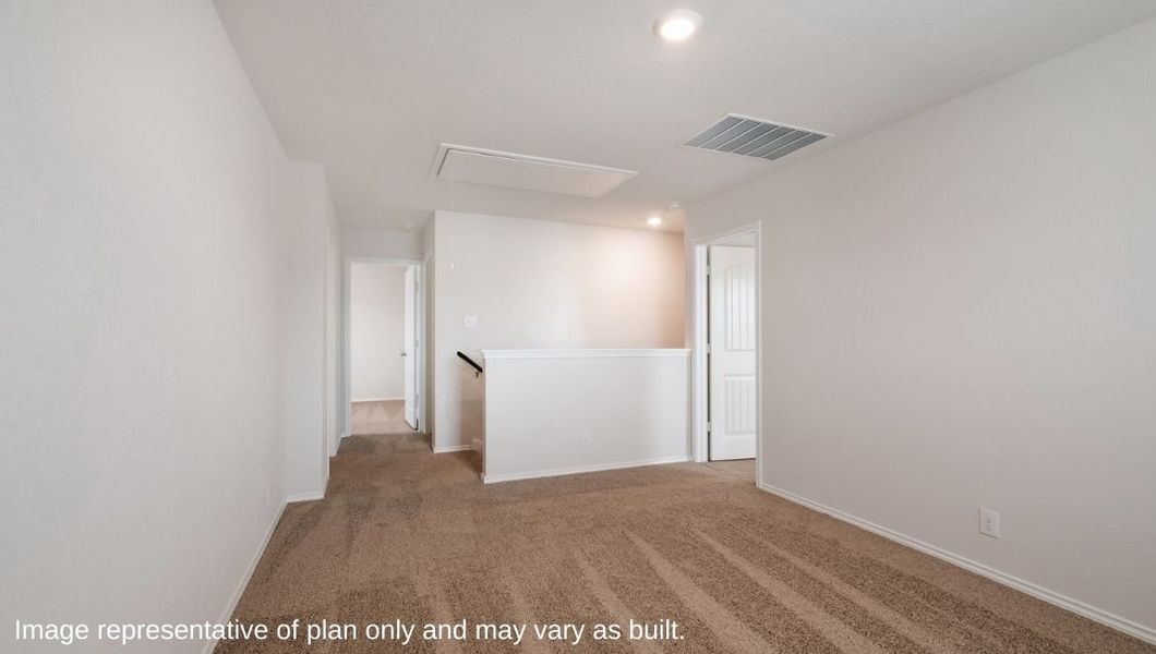 Spacious, unfurnished interior of a new home in Sereno Springs, Converse (Image 18). Spacious, unfurnished interior of a new home in Sereno Springs, Converse (Image 18).