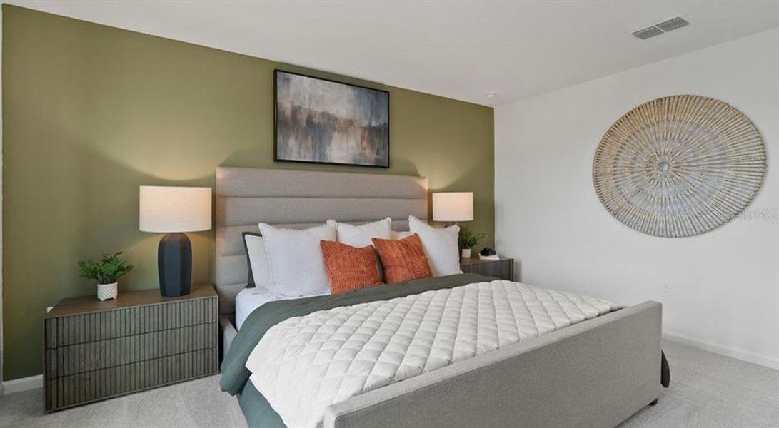 Furnished interior view inside a new home in Hunt Club Groves: Manor Key Collection, Lake Wales (Image 14). Furnished interior view inside a new home in Hunt Club Groves: Manor Key Collection, Lake Wales (Image 14).