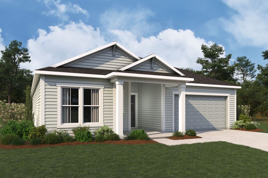Representative exterior photo of a completed home built from the Dahlia by Mattamy Homes in RiverTown, St. Johns, FL (Image 5).