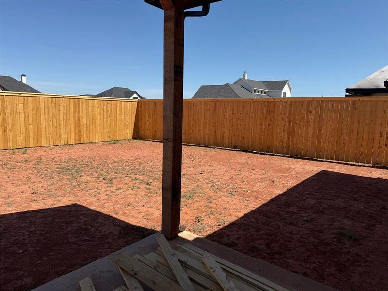 Exterior details and patio area of a home in , Abilene (Image 22). Exterior details and patio area of a home in , Abilene (Image 22).
