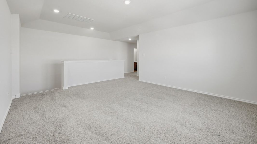 Representative unfurnished interior of a home built from the Perry by D.R. Horton in Whitewing Trails, Princeton (Image 13).