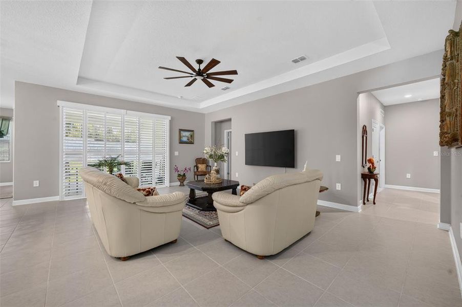Furnished interior view inside a new home in Bronson's Ridge, Apopka (Image 40).