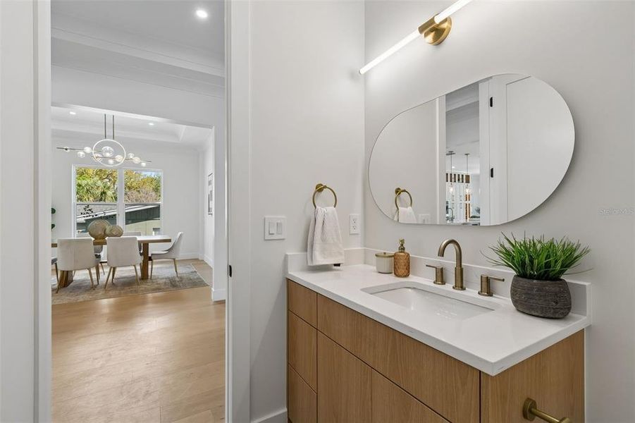 Furnished interior view inside a new home in , Tampa (Image 11).