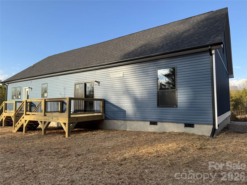 Exterior details and patio area of a home in , Morganton (Image 20).
