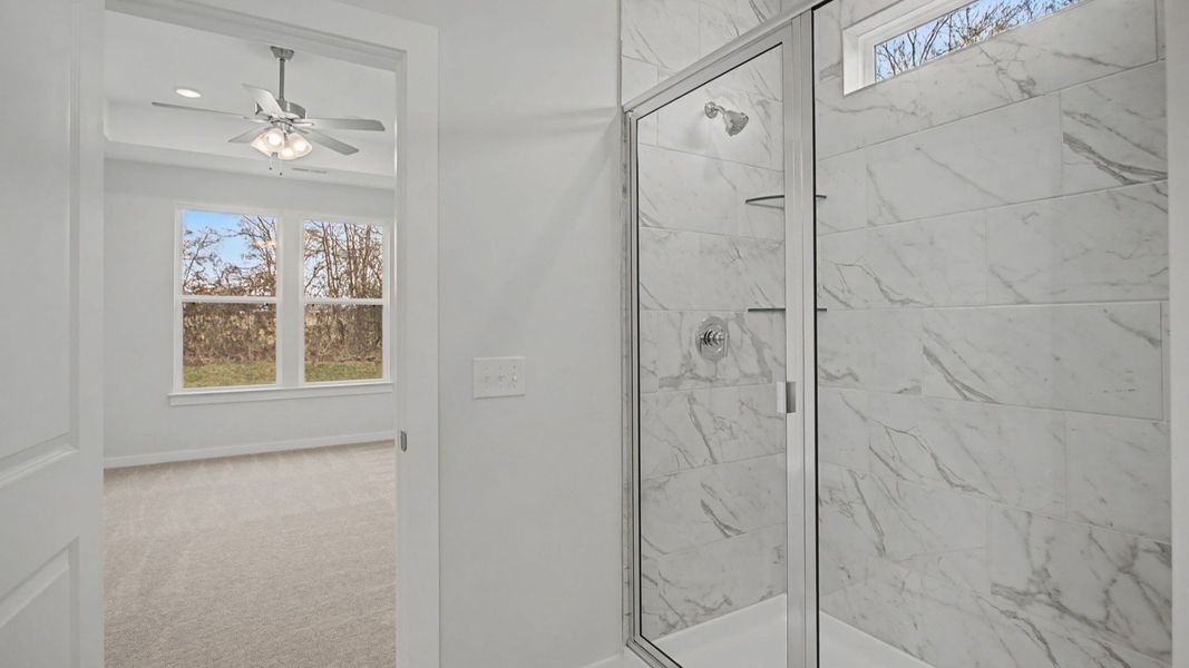 Furnished interior view inside a new home in Cottages of Bearwood, Mount Pleasant (Image 30).