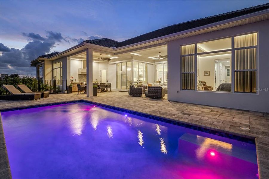 Exterior details and patio area of a home in , Palmetto (Image 26).