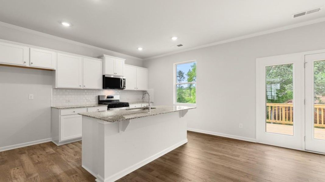 Furnished interior view inside a new home in Thompson Ridge, Dallas (Image 7).