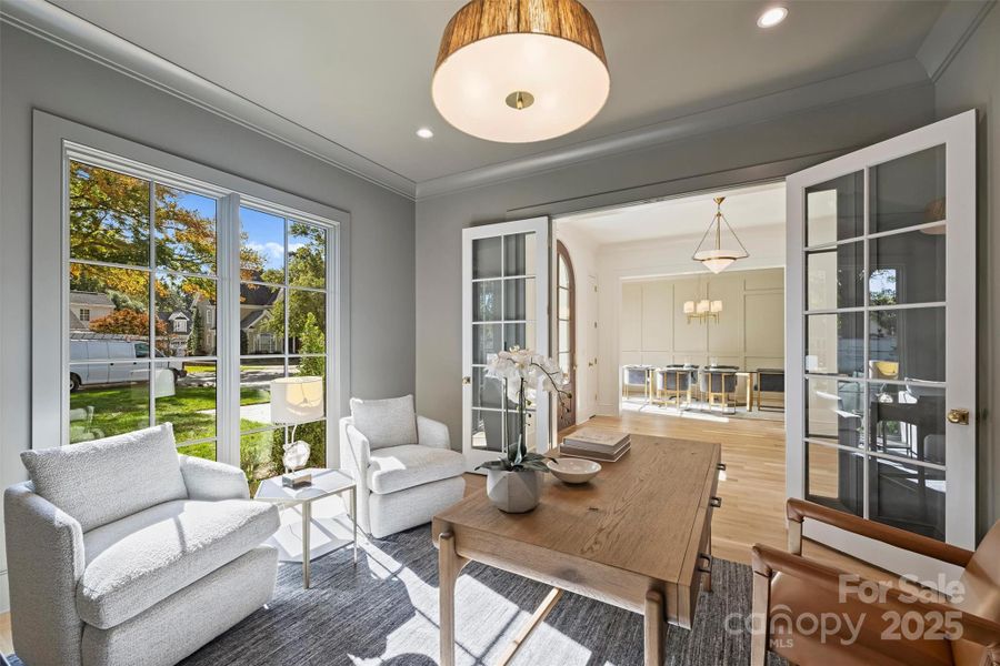 Furnished interior view inside a new home in , Charlotte (Image 15). Furnished interior view inside a new home in , Charlotte (Image 15).