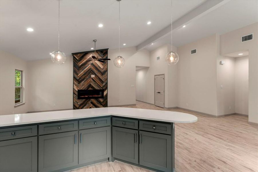 Furnished interior view inside a new home in , Gun Barrel City (Image 16). Furnished interior view inside a new home in , Gun Barrel City (Image 16).