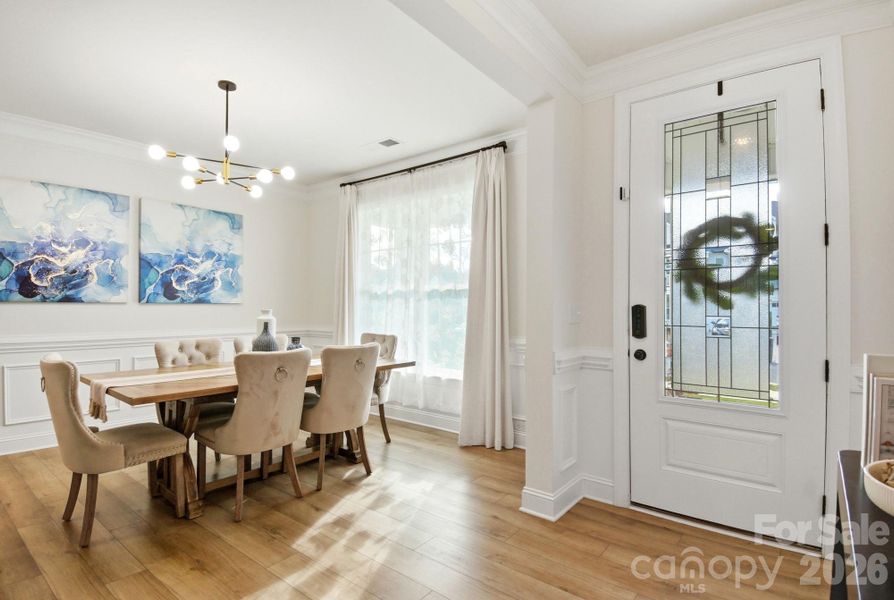 Furnished interior view inside a new home in Summerlin, Mooresville (Image 6).