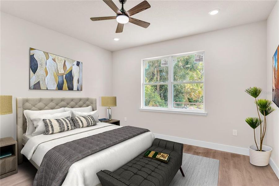 Furnished interior view inside a new home in , Plant City (Image 16). Furnished interior view inside a new home in , Plant City (Image 16).