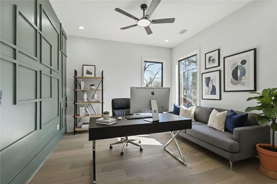 Furnished interior view inside a new home in , Lawrenceville (Image 40). Furnished interior view inside a new home in , Lawrenceville (Image 40).