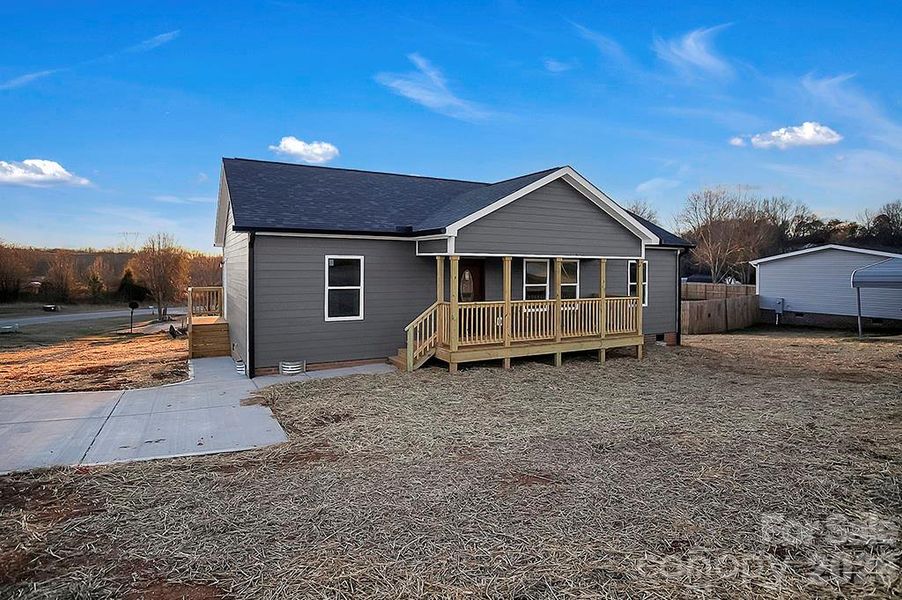 Exterior details and patio area of a home in , Shelby (Image 16). Exterior details and patio area of a home in , Shelby (Image 16).