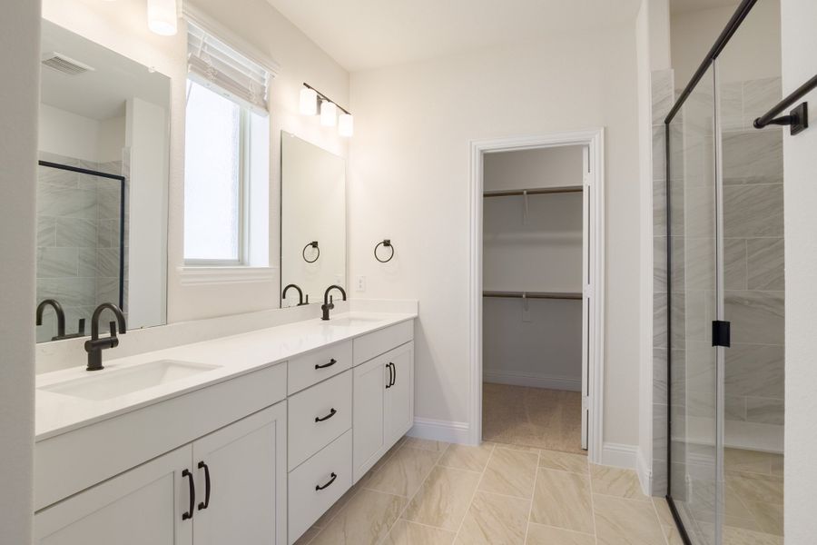 Furnished interior view inside a new home in Valencia on the Lake, Little Elm (Image 6).