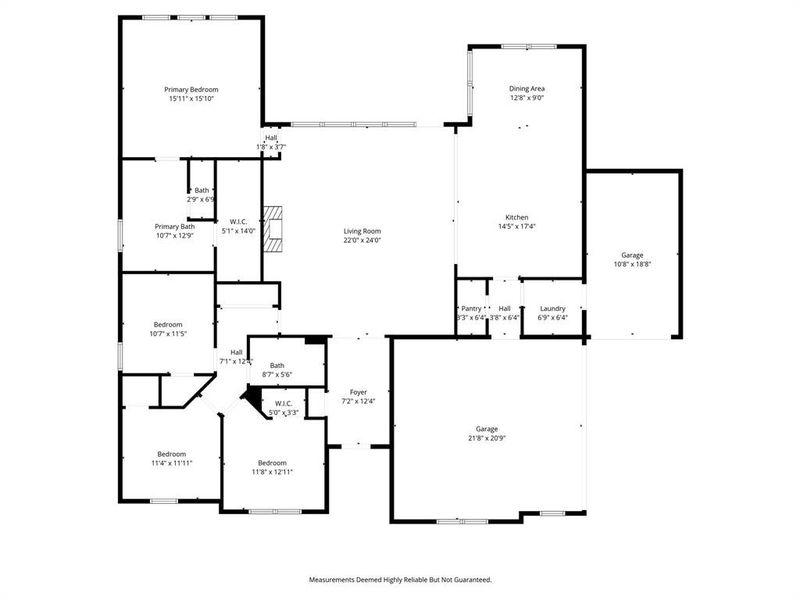 2D floor plan layout of this home in , Weatherford, TX (Image 3). 2D floor plan layout of this home in , Weatherford, TX (Image 3).