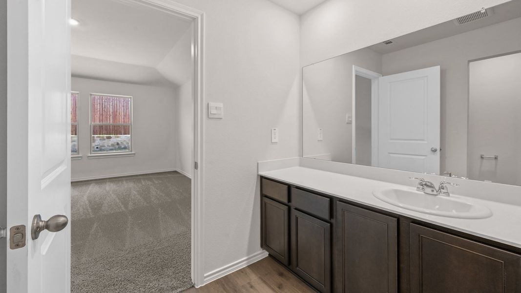 Furnished interior view inside a new home in Cartwright Ranch, Crandall (Image 15).