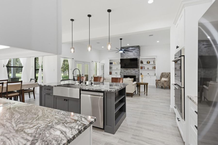 Furnished interior view inside a new home in , New Ulm (Image 40).