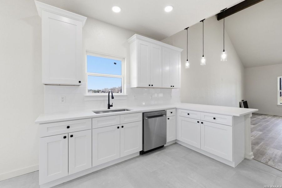 Furnished interior view inside a new home in , Floresville (Image 6).