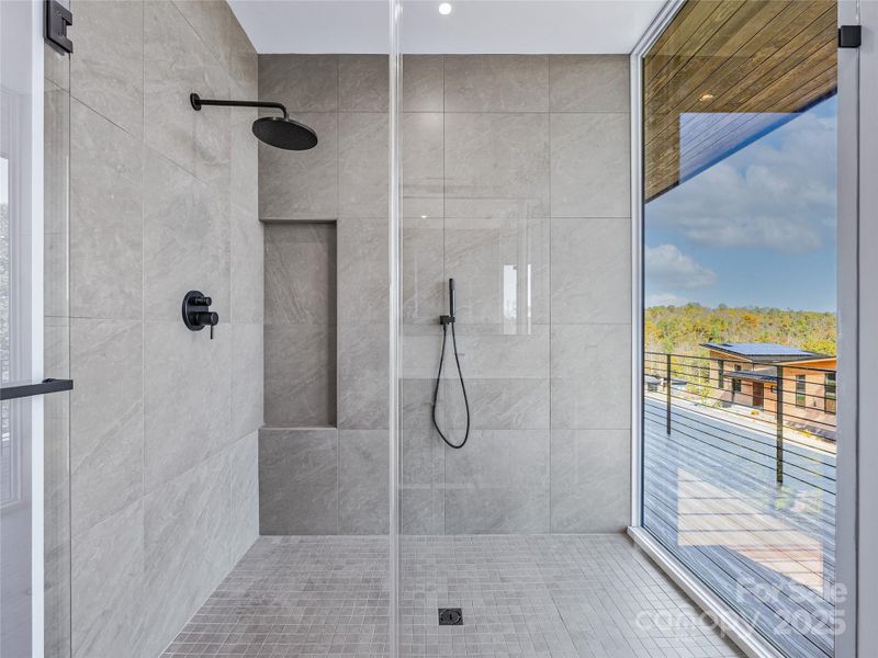 Furnished interior view inside a new home in , Asheville (Image 26).