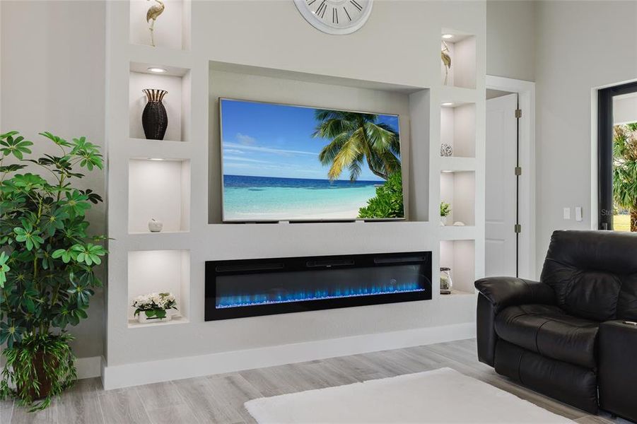 Furnished interior view inside a new home in , Cape Coral (Image 6). Furnished interior view inside a new home in , Cape Coral (Image 6).