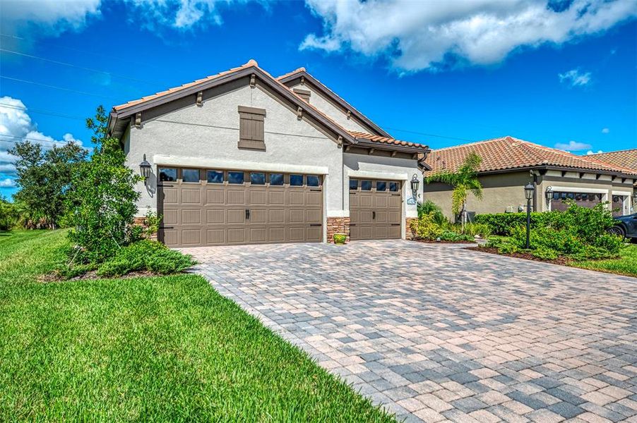 Front exterior of a new home in , Venice, FL, highlighting curb appeal (Image 2).