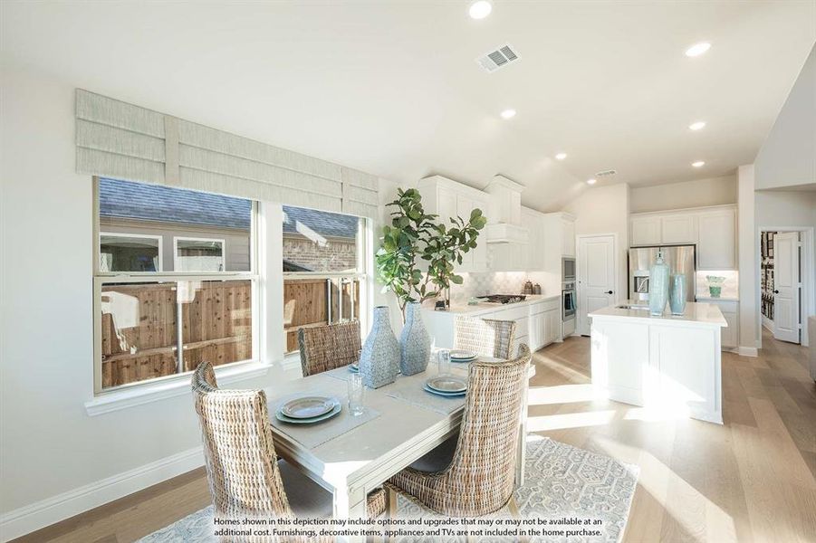 Furnished interior view inside a new home in Willow Wood, McKinney (Image 30).