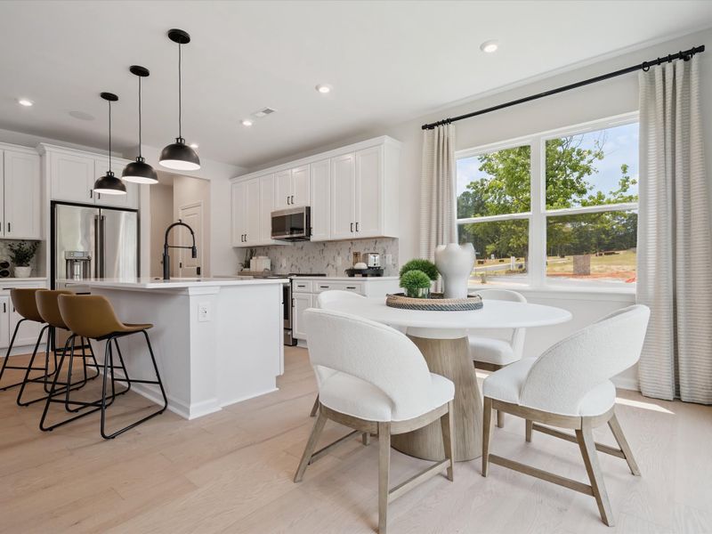 Furnished interior view inside a new home in Millstone, Cramerton (Image 9).