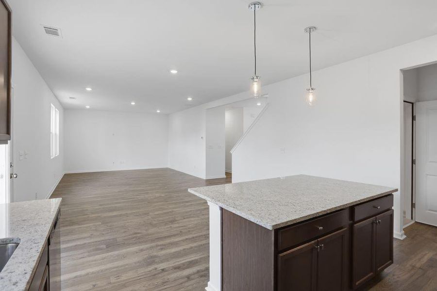 Furnished interior view inside a new home in Falls Creek, Flowery Branch (Image 6).