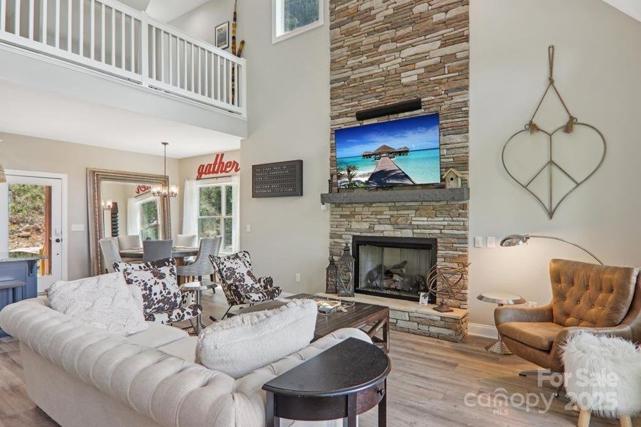 Furnished interior view inside a new home in , Bryson City (Image 13).