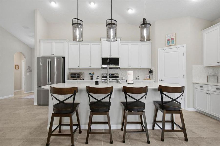 Furnished interior view inside a new home in , Palm Coast (Image 18).