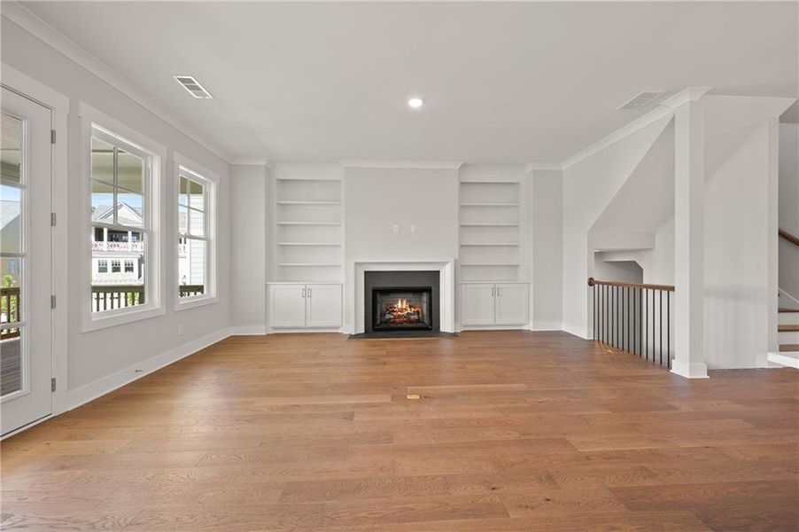 Spacious, unfurnished interior of a new home in South on Main, Woodstock (Image 12).