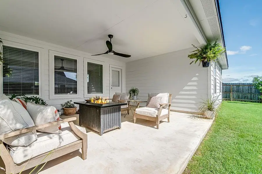 Exterior details and patio area of a home in , Fredericksburg (Image 4). Exterior details and patio area of a home in , Fredericksburg (Image 4).