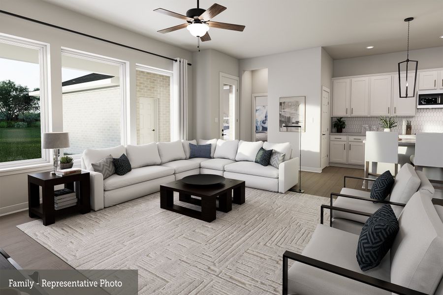 The Beaumont - Family Room The Beaumont - Family Room