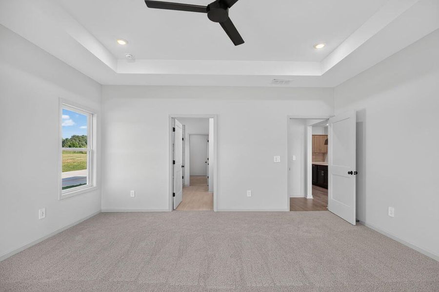 Spacious, unfurnished interior of a new home in Veal Meadows, Roopville (Image 26). Spacious, unfurnished interior of a new home in Veal Meadows, Roopville (Image 26).