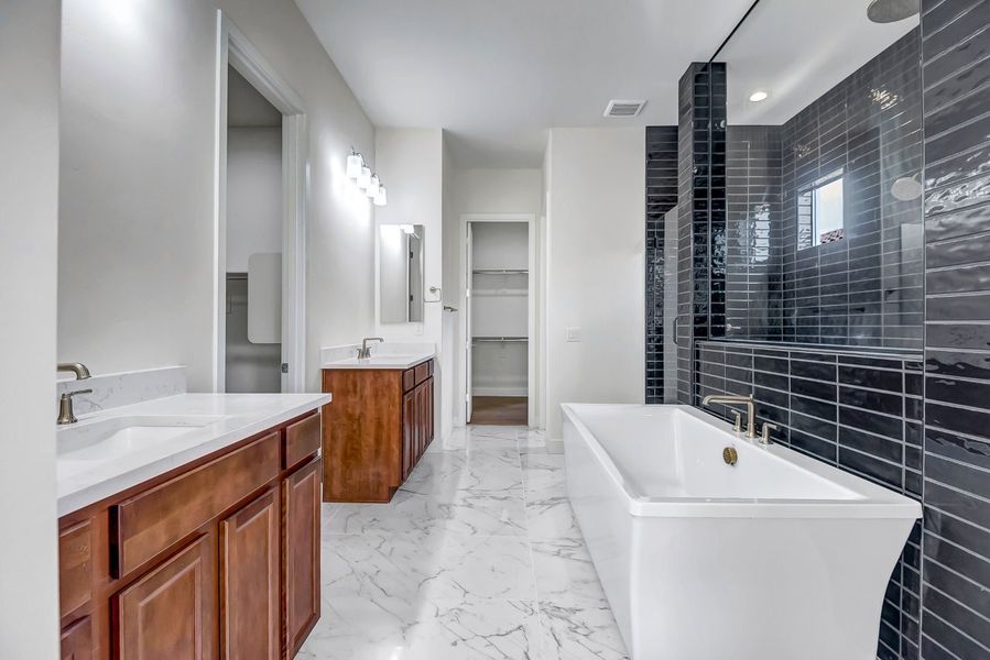 Furnished interior view inside a new home in Elegance at Eastmark, Mesa (Image 33).